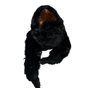 Ganz Silver Back Gorilla Plush Stuffed Realistic  9" Animal Toy Pre-owned